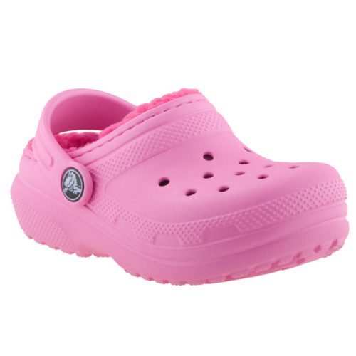 CROCS CLASSIC LINED CLOG rózsaszín/málna BUNDÁS papucs