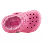 CROCS CLASSIC LINED CLOG rózsaszín BUNDÁS papucs