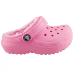 CROCS CLASSIC LINED CLOG rózsaszín BUNDÁS papucs