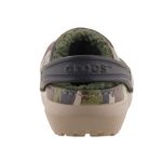 CROCS CLASSIC LINED GRAPHIC zöld KATONA MINTÁS BUNDÁS papucs