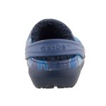CROCS CLASSIC LINED GRAPHIC kék DÍNÓ MINTÁS BUNDÁS papucs