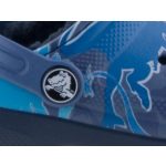 CROCS CLASSIC LINED GRAPHIC kék DÍNÓ MINTÁS BUNDÁS papucs