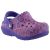 CROCS CLASSIC LINED GRAPHIC lila/rózsa LEOPÁRD MINTÁS BUNDÁS papucs