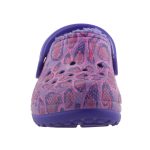 CROCS CLASSIC LINED GRAPHIC lila/rózsa LEOPÁRD MINTÁS BUNDÁS papucs