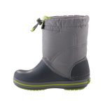 CROCS LODGEPOINT BOOT szürke-zöld FÉNYVISSZAVERŐS hótaposó csizma