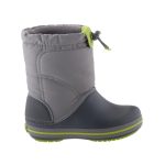 CROCS LODGEPOINT BOOT szürke-zöld FÉNYVISSZAVERŐS hótaposó csizma