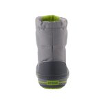 CROCS LODGEPOINT BOOT szürke-zöld FÉNYVISSZAVERŐS hótaposó csizma