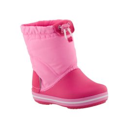 CROCS Lodgepoint boot rózsa-málna FÉNYVISSZAVERŐS hótaposó csizma   CROCS Lodgepoint boot rózsa-málna FÉNYVISSZAVERŐS hótaposó csizma