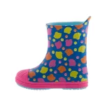 CROCS BUMP IT BOOT kék/ciklámen KAGYLÓS ORRVÉDŐS esőcsizma