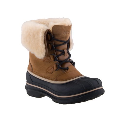 CROCS ALLCAST II LUXE BOOT MAN barna magas BUNDÁS téli bakancs