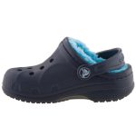 CROCS WINTER CLOG navy kék/világoskék BUNDÁS papucs