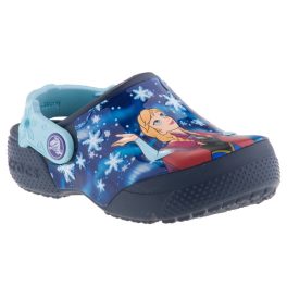 CROCS FUNLAB FROZEN sötétkék/világoskék HERCEGNŐS papucs   CROCS FUNLAB FROZEN sötétkék/világoskék HERCEGNŐS papucs