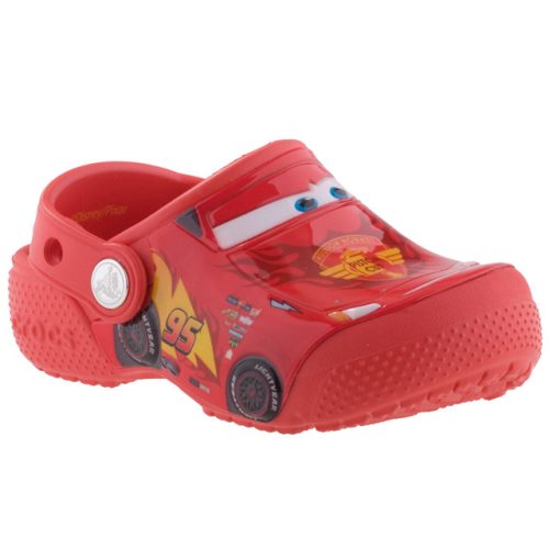 CROCS FUN LAB CARS piros 95 VERDÁS papucs