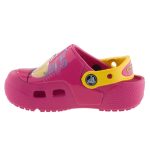 CROCS FUN LAB málna-citrom VERDÁS LEDES VILLOGÓ papucs
