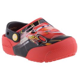 CROCS FUN LAB fekete-piros VERDÁS LEDES VILLOGÓ papucs CROCS FUN LAB fekete-piros VERDÁS LEDES VILLOGÓ papucs