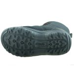 Columbia Youth Fairbanks Omni-Heat fekete összehúzós VÍZÁLLÓ magasszárú téli bakancs