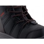 Columbia Youth Fairbanks Omni-Heat fekete összehúzós VÍZÁLLÓ magasszárú téli bakancs