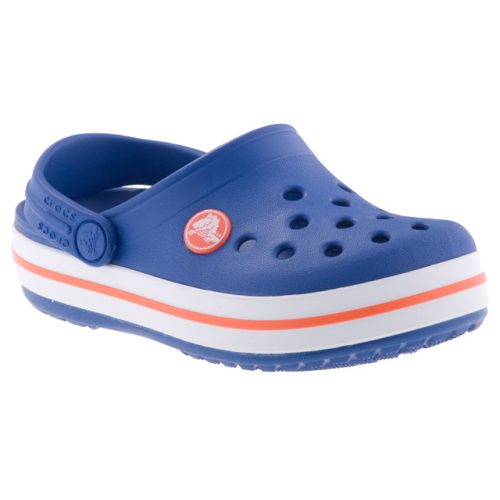 CROCS CROCBAND CLOG tengerkék/narancs pántos papucs