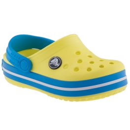 CROCS CROCBAND CLOG neonsárga/kék pántos papucs CROCS CROCBAND CLOG neonsárga/kék pántos papucs