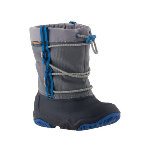 CROCS SWIFTWATER WATERPROOF szürke/kék VÍZÁLLÓ hótaposó 22-35