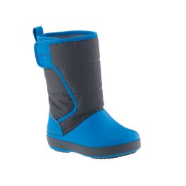 CROCS LODGEPOINT SNOW BOOT tengerkék-szürke FÉNYVISSZAVERŐS hótaposó csizma   CROCS LODGEPOINT SNOW BOOT tengerkék-szürke FÉNYVISSZAVERŐS hótaposó csizma