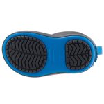 CROCS LODGEPOINT SNOW BOOT tengerkék-szürke FÉNYVISSZAVERŐS hótaposó csizma