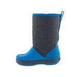 CROCS LODGEPOINT SNOW BOOT tengerkék-szürke FÉNYVISSZAVERŐS hótaposó csizma