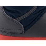 CROCS LODGEPOINT SNOW BOOT sötétkék-szürke-piros FÉNYVISSZAVERŐS hótaposó csizma