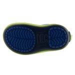 CROCS LODGEPOINT SNOW BOOT sötétkék-kék-zöld FÉNYVISSZAVERŐS hótaposó csizma