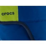 CROCS LODGEPOINT SNOW BOOT sötétkék-kék-zöld FÉNYVISSZAVERŐS hótaposó csizma