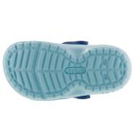 CROCS FUNLAB FROZEN világoskék/lila BUNDÁS papucs