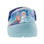 CROCS FUNLAB FROZEN világoskék/lila BUNDÁS papucs