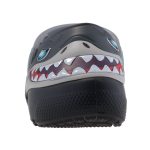 CROCS SHARKS LIGHTS CLOG fekete/szürke LEDES VILLOGÓ pántos papucs