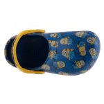 CROCS MINIONS kék/sárga hátul pántos papucs