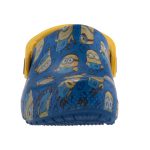 CROCS MINIONS kék/sárga hátul pántos papucs
