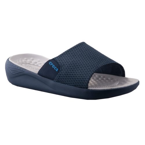 CROCS LITERIDE MESH SLIDE sötétkék papucs