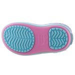 CROCS LODGEPOINT GRAPHIC világoskék-rózsaszín CSILLAGOS hótaposó csizma