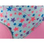 CROCS LODGEPOINT GRAPHIC világoskék-rózsaszín CSILLAGOS hótaposó csizma