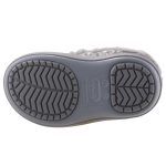CROCS Lodgepoint Metallic szürke-ezüst-metál hótaposó csizma