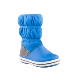 CROCS Crocband Winter Boot K királykék-világosszürke hótaposó csizma   CROCS Crocband Winter Boot K királykék-világosszürke hótaposó csizma
