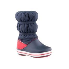 CROCS Crocband Winter Boot K Navy kék/piros hótaposó csizma   CROCS Crocband Winter Boot K Navy kék/piros hótaposó csizma