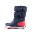 CROCS Crocband Winter Boot K Navy kék/piros hótaposó csizma