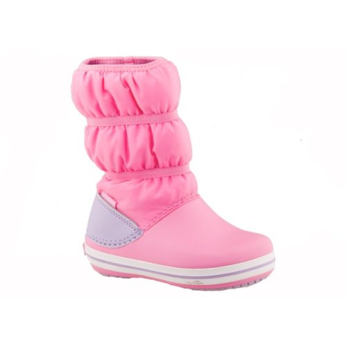 CROCS Crocband Winter Boot K pink-levendula hótaposó csizma