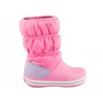 CROCS Crocband Winter Boot K pink-levendula hótaposó csizma
