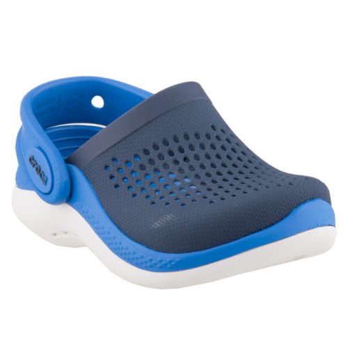 Crocs LiteRide 360 Clog navy-óceánkék hátul pántos papucs