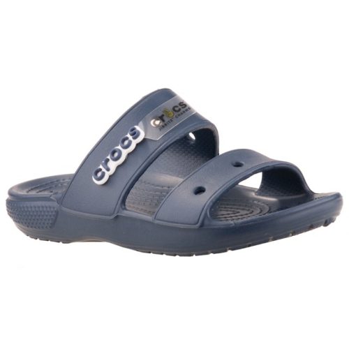 Crocs Classic Sandal navy kék két pántos papucs