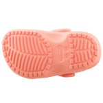Crocs Classic Clog papaya sárga hátul pántos papucs