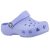 Crocs Classic Clog lila hátul pántos papucs