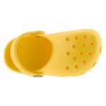 CROCS CLASSIC CLOG citrom hátul pántos papucs