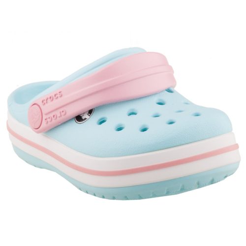 Crocs Crocband Clog türkiz-babarózsaszín lány papucs